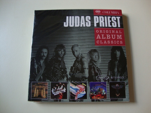 Box 5 Cd - Judas Priest - Original Album Classics - Imp, Lac