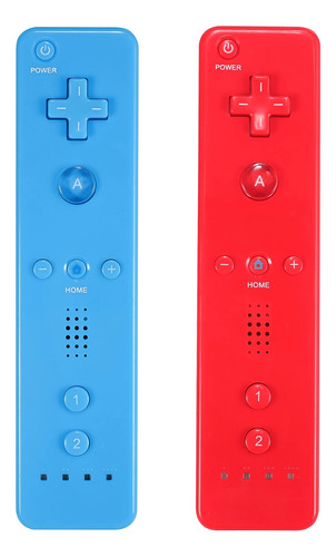 Paquete De 2 Controladores Wii, Mando A Distancia Wii Con Fu