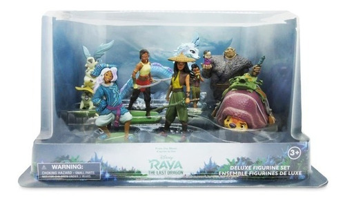 Raya Último Dragão Deluxe Figure Playset Disney Store 