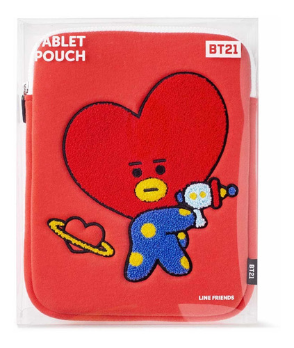 Bts/bt21 Funda Para Tablet O iPad 10 A 11 Corazón