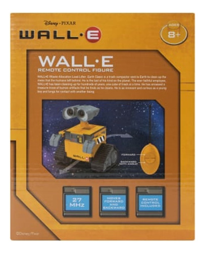 Robot Wall-e A Control Remoto Juguete Wall E Pixar Original