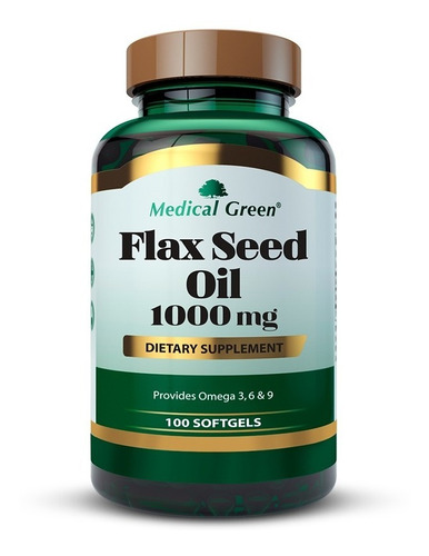 Omega 3,6 Y 9 Flaxed Oil 1000 Mg - Unidad a $4