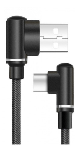 Cable Usb A Usb C Fichas L - 1 Metro - Zealot C2t