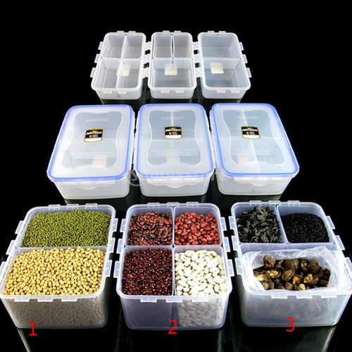 Caja De Almacenamiento Multiusos De 4 Rejillas Caja