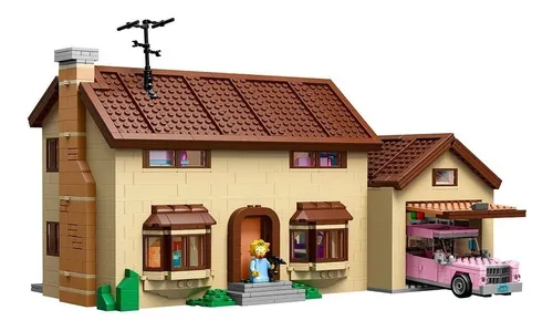 La casa de cheap lego de los simpson