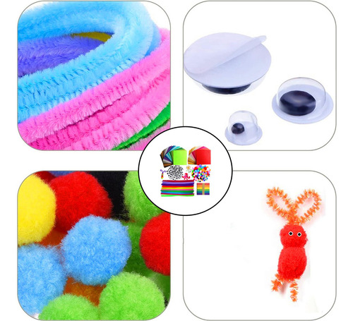 Handicrafts Kit Diy Handmade Tubulação Cleaner Olhos