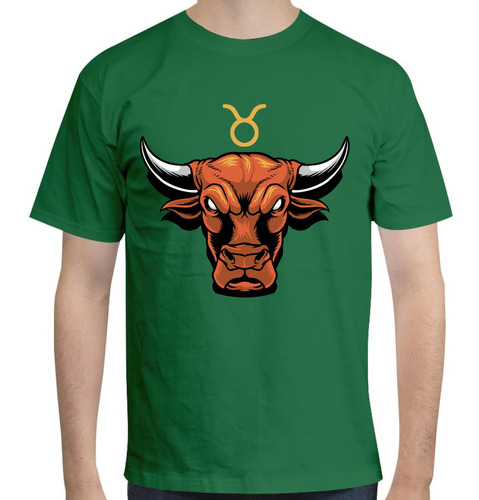 Playera Signo Zodiacal Toro Marron - Unisex - Tauro