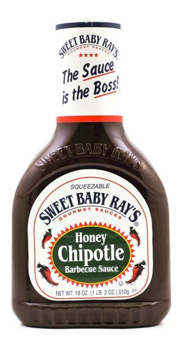 Salsa Bbq Chipotle Sweet Baby Ray´s 510 Gr. Origen Usa