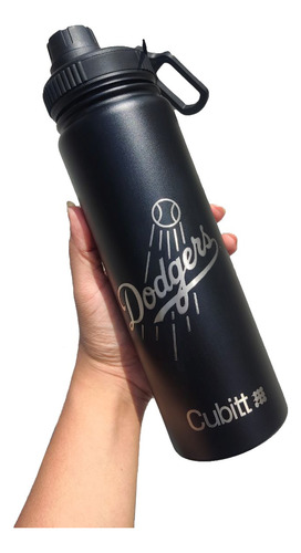 Termo Deportivo Cubitt Hydro Bottle 710ml Con Logo Dodgers