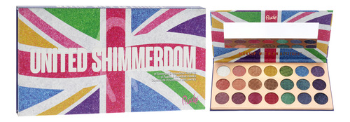 Paleta De Sombras Rude Cosmetics United Shimmer 21 Shades