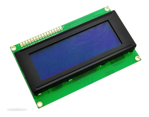 Display Lcd 20x4 2004 I2c Fundo Azul Letra Branca Arduino