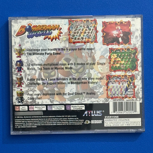 Bomberman World Ps1 Playstation Original (Usado)