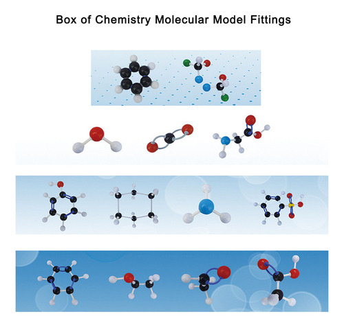 W Kit De Modelos De Química Molecular: Modelado Orgánico Y