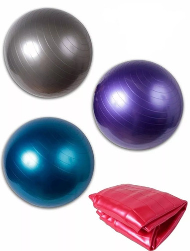 Balón Pilates Yoga Pelota Gimnasio 65 Cm
