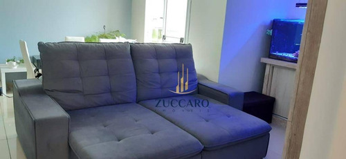 Lindo Apartamento Vista Livre Com 2 Dormitórios À Venda, 64 M² Por R$ 409.000 - Gopoúva - Guarulhos/sp - Ap16854