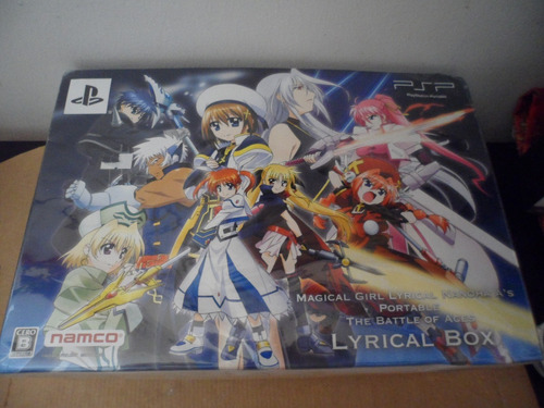 Psp Mahou Shoujo Lyrical Nanoha The Battle Aces Premium Box