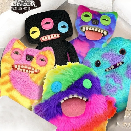 Para Juguetes De Peluche Fuggler Starry Monster, Divertido