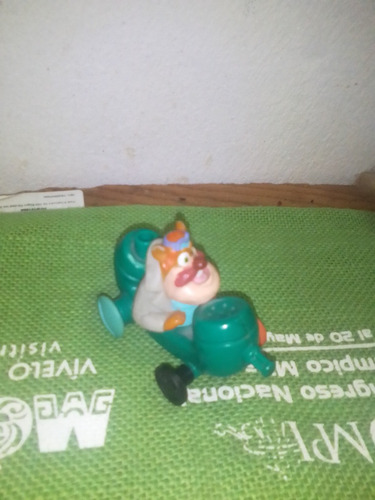 Figura Chip Y Dale Disney Monterey Jack,disney Carrito 7 Cm (Usado)