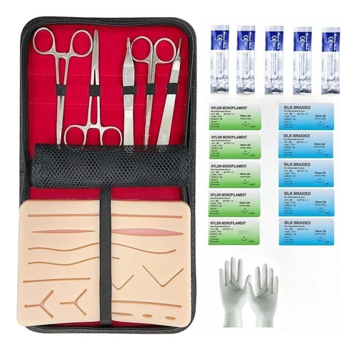 Kit De Práctica De Suturas Modelos Anatómicos Para Estudiant