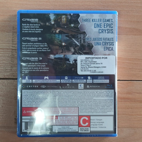 Imagen 4 de 6 de ..:: Crysis Remastered Trilogy ::.. Ps4 Playstation 4 Gw