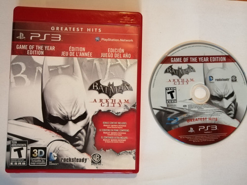 Batman Arkham City Ps3 | Envío gratis