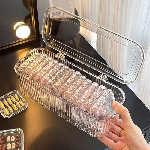 Caja De Almacenamiento De Punta De Uñas Falsas, Organizador