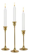 Comprar Portavoz De Velas De Oro Vidisanes Centén Con Topes De Juego