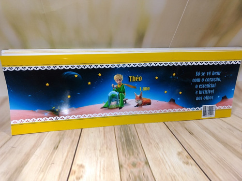Imagem 4 de 4 de Rótulo Lata De Aptamil 800g Pequeno Príncipe - 10 Unidades