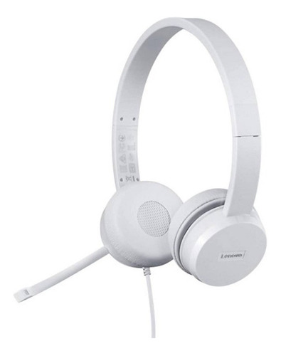 Audifono Alambrico Lenovo H110 3.5mm Blanco 