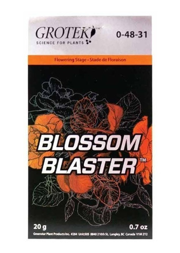 Fertilizante Blossom Blaster 20g Grotek