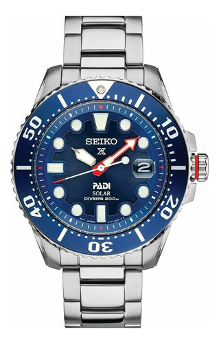 Reloj Seiko Prospex Para Hombre, 43,5 Mm, Color Plateado