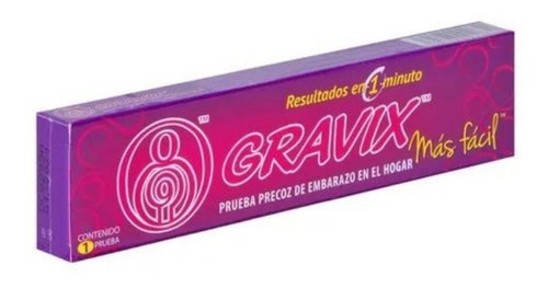 Gravix Prueba De Embarazo C/1 Pack C/2