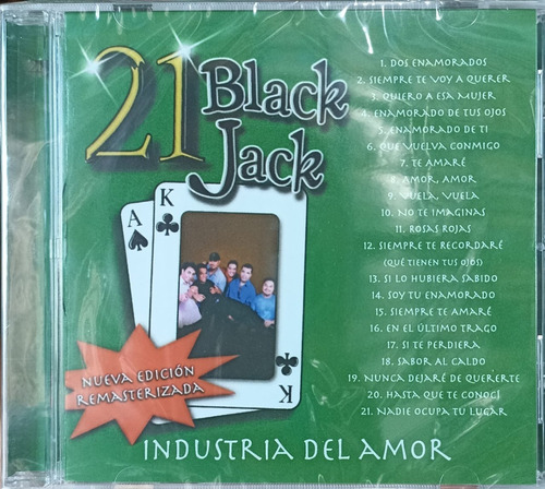 21 Black Jack - Industria Del Amor - Exitos - Cd 
