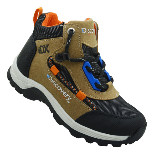 Bota Discovery Expedition Di2013 Gamuza Sin. Café Kids