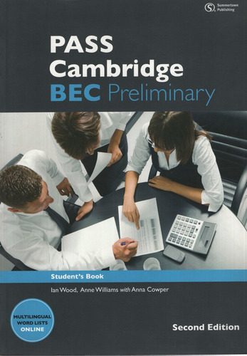 Pass Cambridge Bec Preliminary (2nd.edition) Student's Book, De Vv. Aa.. Editorial National Geographic Learning, Tapa Blanda En Inglés Internacional, 2012