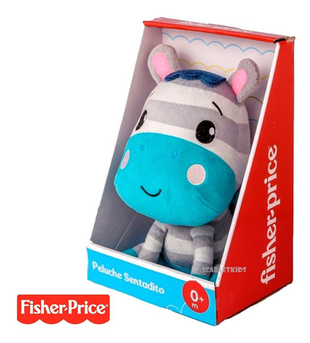 Imagen 2 de 7 de Fisher Price Peluche Sentado Animales Original Scarlet Kids