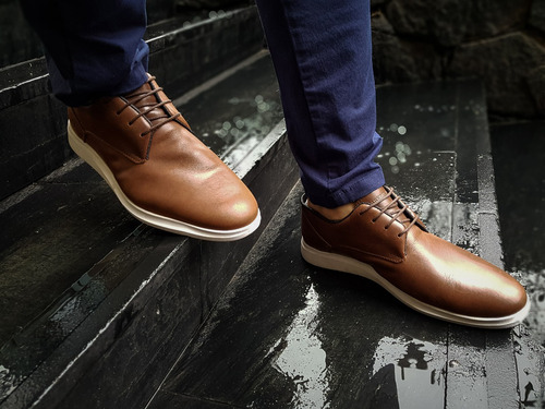 Imagen 9 de 10 de Zapatos Zapatillas De Vestir Urbano Cuero Hombre Libertarios