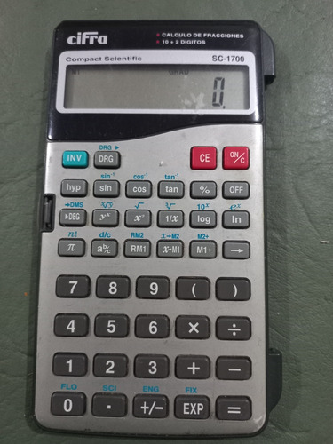 Calculadora Cientifica Cifra Mod .sc-1700