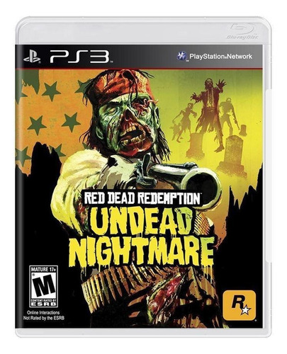 Jogo Americano Red Dead Redemption Undead Nightmare Para Ps3