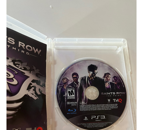 Ps3 Jogo Saints Row The Third - Original Mídia Física (Recondicionado)