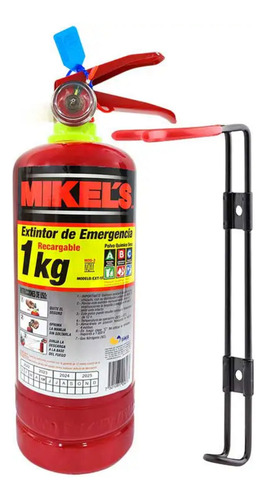 Extintor De Emergencia 1kg Mikels Ee-1