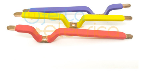 Derivação De Cobre Fase R/s/t 35a 12cm Vm Am Li 1000un Mceig