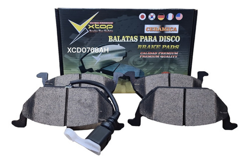 Balatas Delanteras C/ Herrajes De Tornado Van 22-23 Xcd0696h