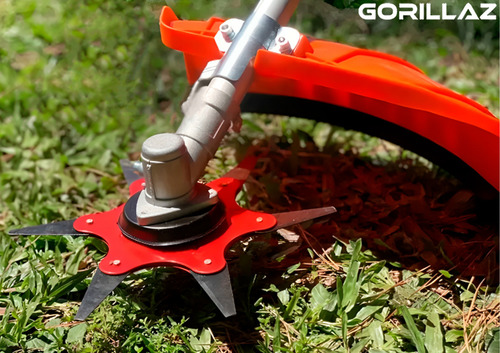 Kit 3 Lâminas Com 6 Pontas Discos Canivete Roçadeira Profissional Glr-6l Gorillaz