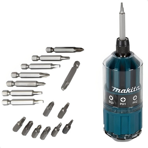 Jogo De Chave Manual Com Bits 18 Peças Makita - B-28896