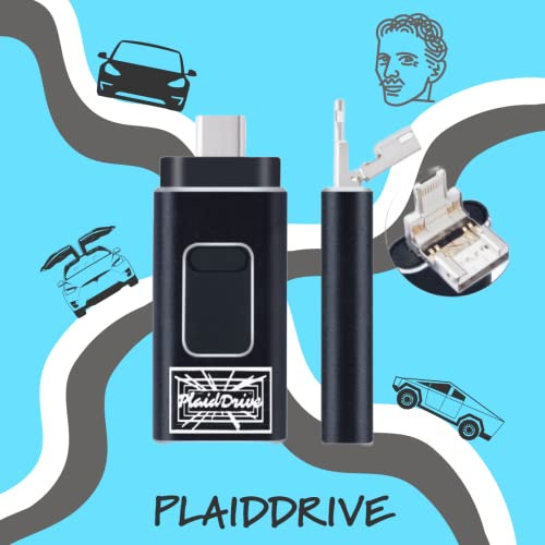 Plaiddrive Tesla Dashcam Y Sentry Mode Usb Flash Drive (64