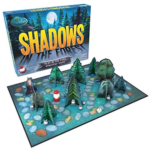 Thinkfun Sombras En El Bosque Juego De Tablero En La Oscurid