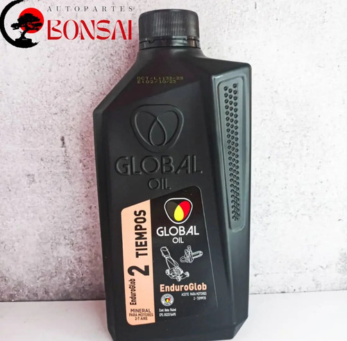 Aceite Global Oil Enduro 2 Tiempos Aire Guaraña De 946 Ml