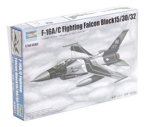 Trumpeter F-16a / C Fighting Falcon Block 15/30/32 Kit De M