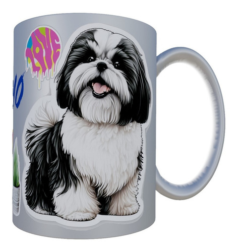 Imagem 2 de 3 de Caneca Cachorro (com Nome Do Seu Pet)